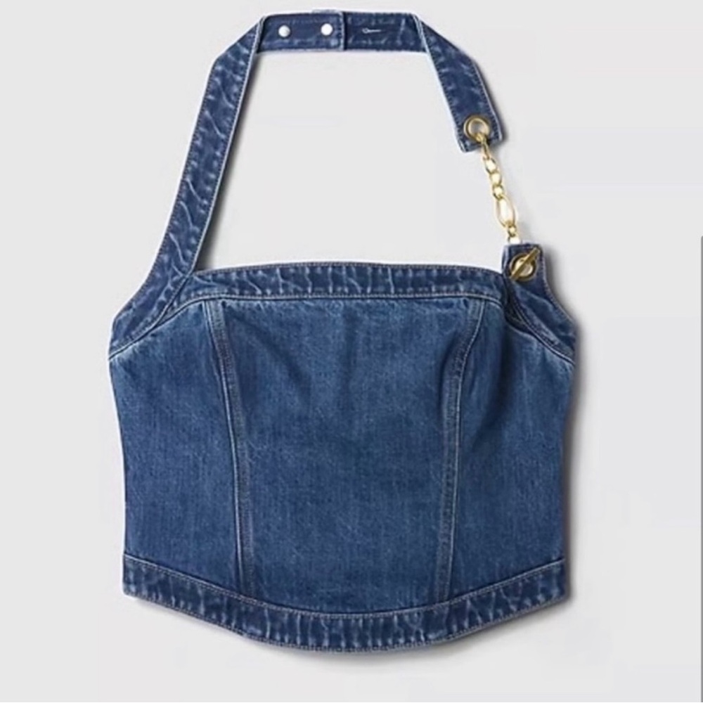 Gap x Cult Gaia Denim Top / NWT